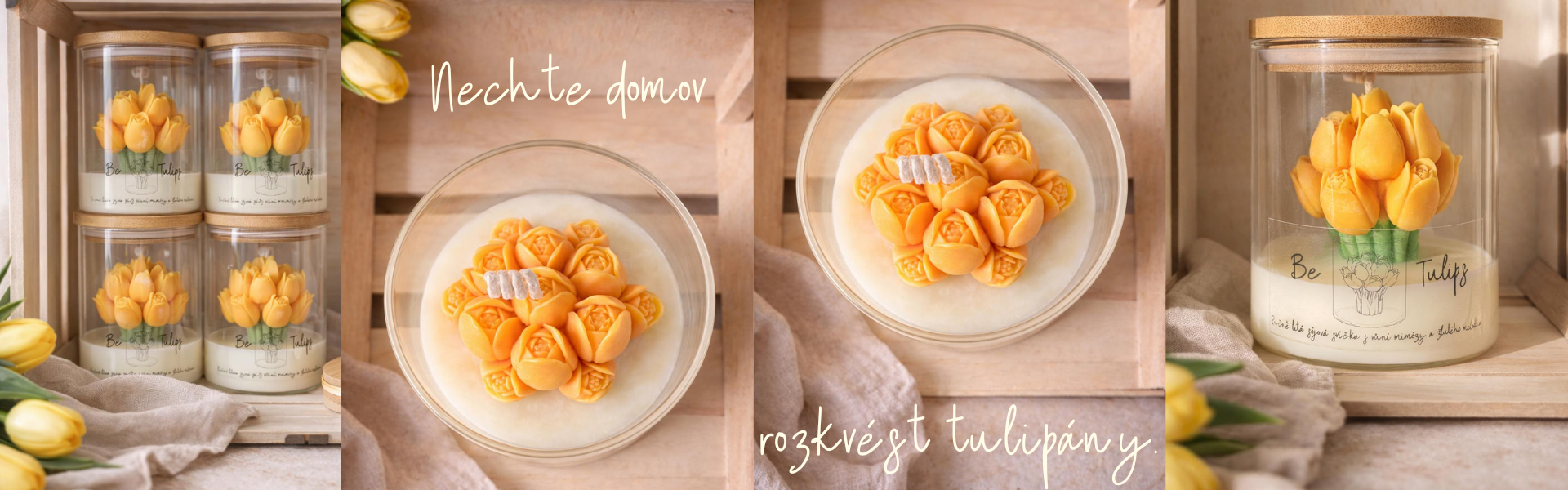 Nechte jaro rozkvést tulipány.