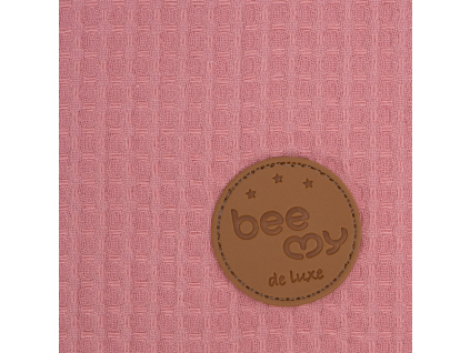 Čtvercové hnízdečko pro miminko DELUXE PINK