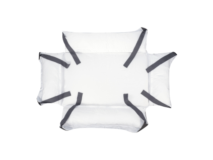 Obdélníkové hnízdečko pro miminko DELUXE GREY