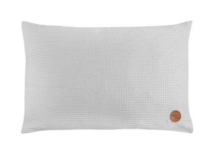 Péřový polštářek 60x40cm DELUXE LIGHT GREY