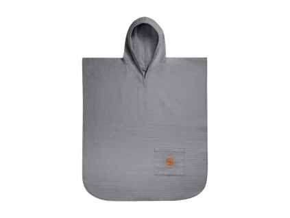 Bavlněné pončo DELUXE grey