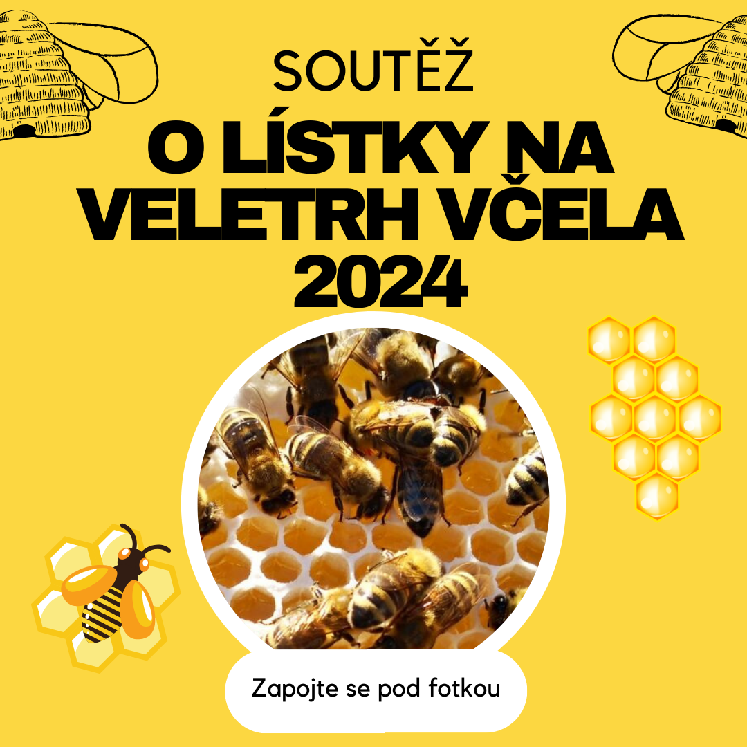 Soutěž o 2 lístky na veletrh Včela 2024