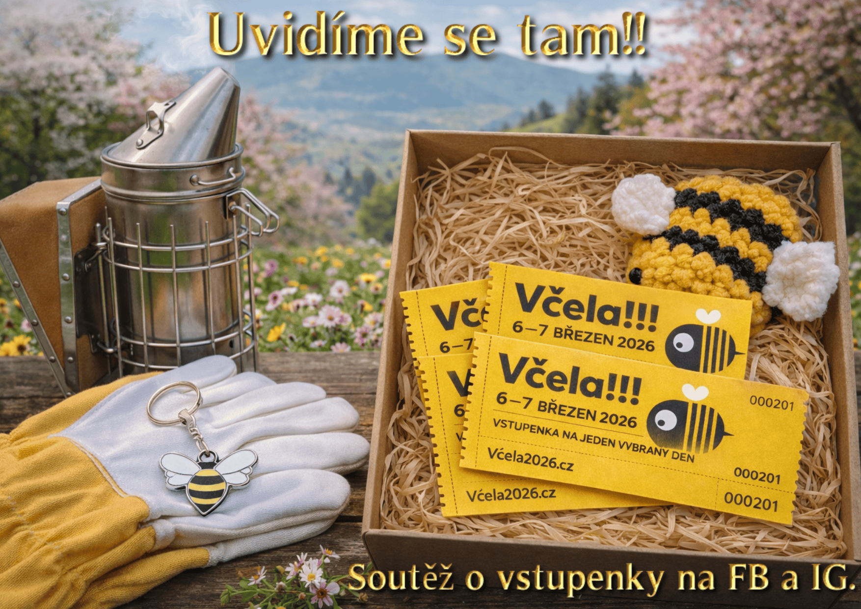 Soutěž o vstupenky - Veletrh Včela!!!
