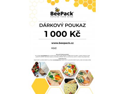BEEPACK DARKOVY POUKAZ A4 1000