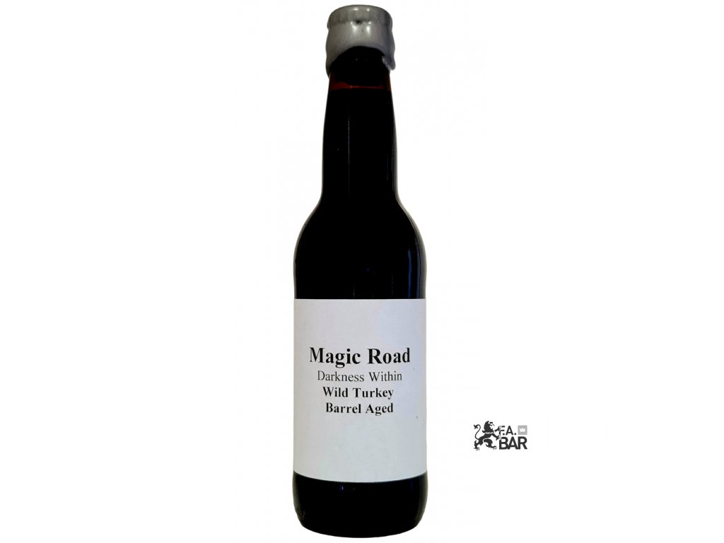 Magic Road - Barrel Series: Darkness Within Wild Turkey Barrel Aged 330ml sklo 10% alk.
