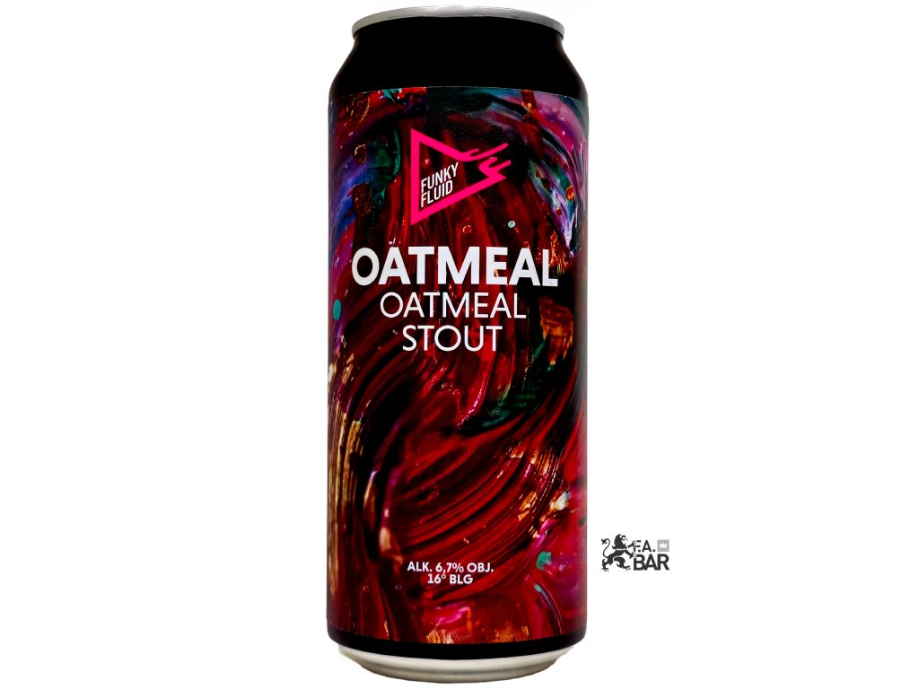 Funky Fluid - 16°Oatmeal 0,5l plech 6,7% alc.