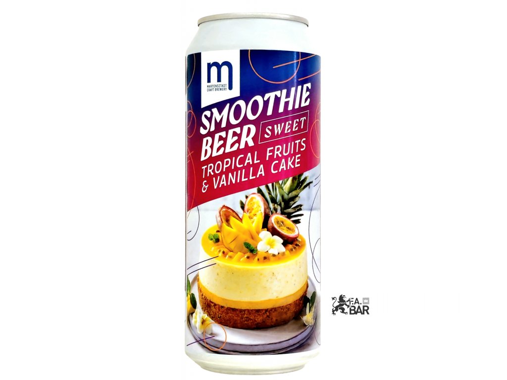 Maryensztadt - Smoothie Beer Tropical Fruits & Vanilla Cake 0,44l plech 4,2% alc.
