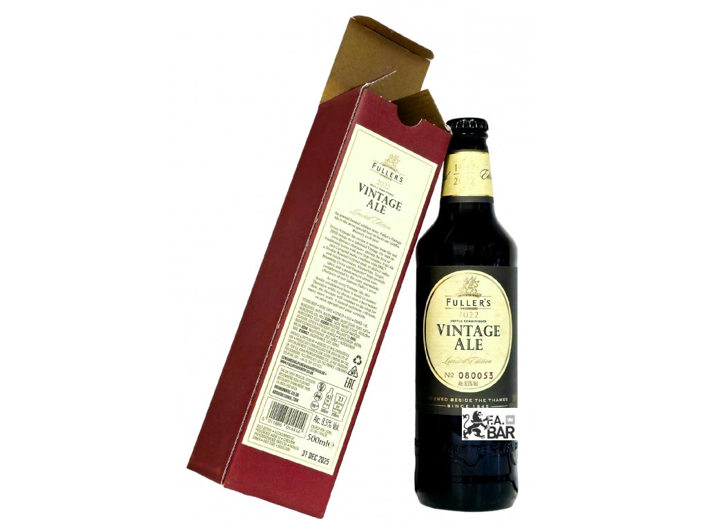 Fullers - Vintage Ale 2022 - 0,5l sklo v krabičce 8,5% alc.