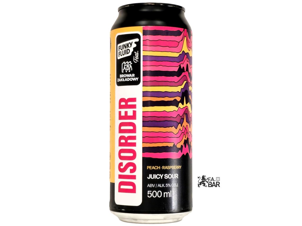 Funky Fluid/ Zakladowy - Disorder 500ml can 5% alc.