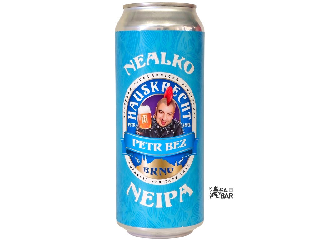 Hauskrecht- Petr Bez - Nealko NEIPA 6° 0,5l plech 0,5% alk.