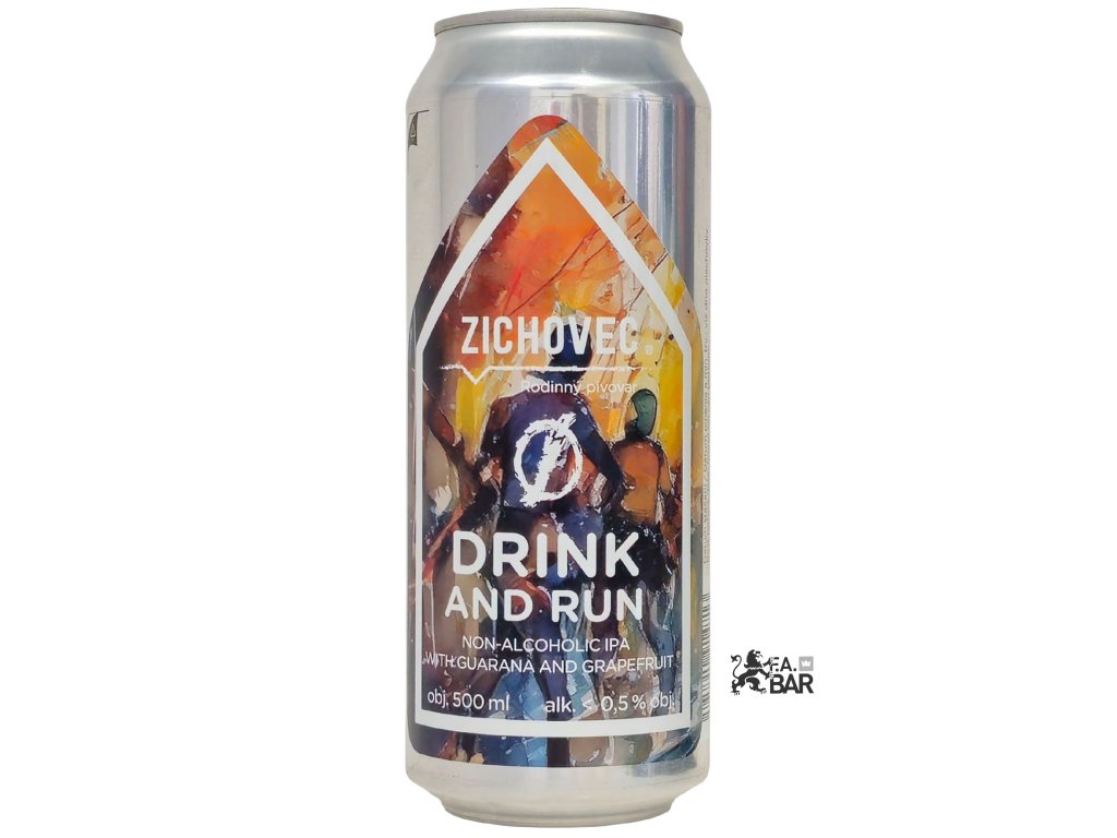 Zichovec -  Drink and Run Ø 2025 0,5l can <0.5% alc.