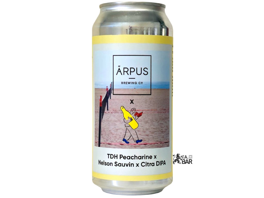 Arpus/Beak - TDH Peacharine x Nelson Sauvin x Citra DIPA 0,44l can 8% alk.