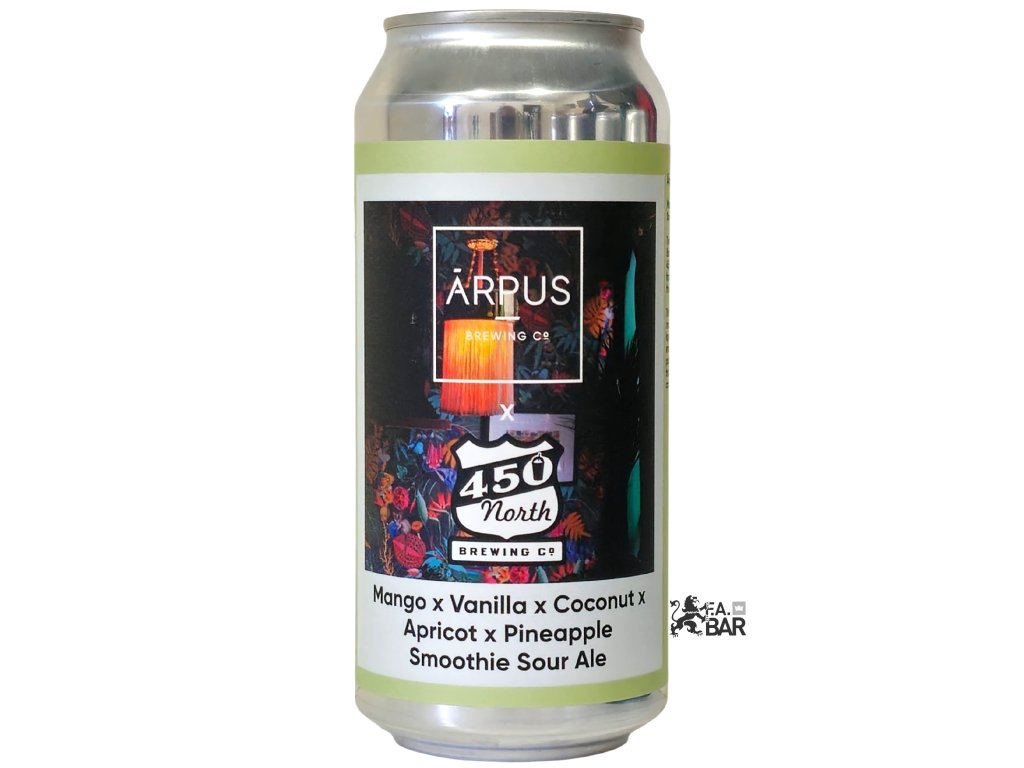 Arpus/450 North - Mango x Vanilla x Coconut x Apricot x Pineapple 0,44l can 4,5% alk.