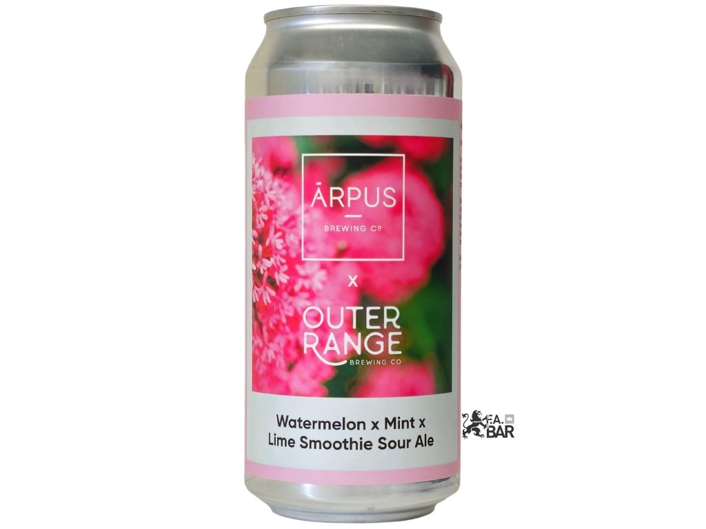 Arpus/Outer Range Brewing Co - Watermelon x Mint x Lime Smoothie Sour Ale 0,44l can 4,5% alk.