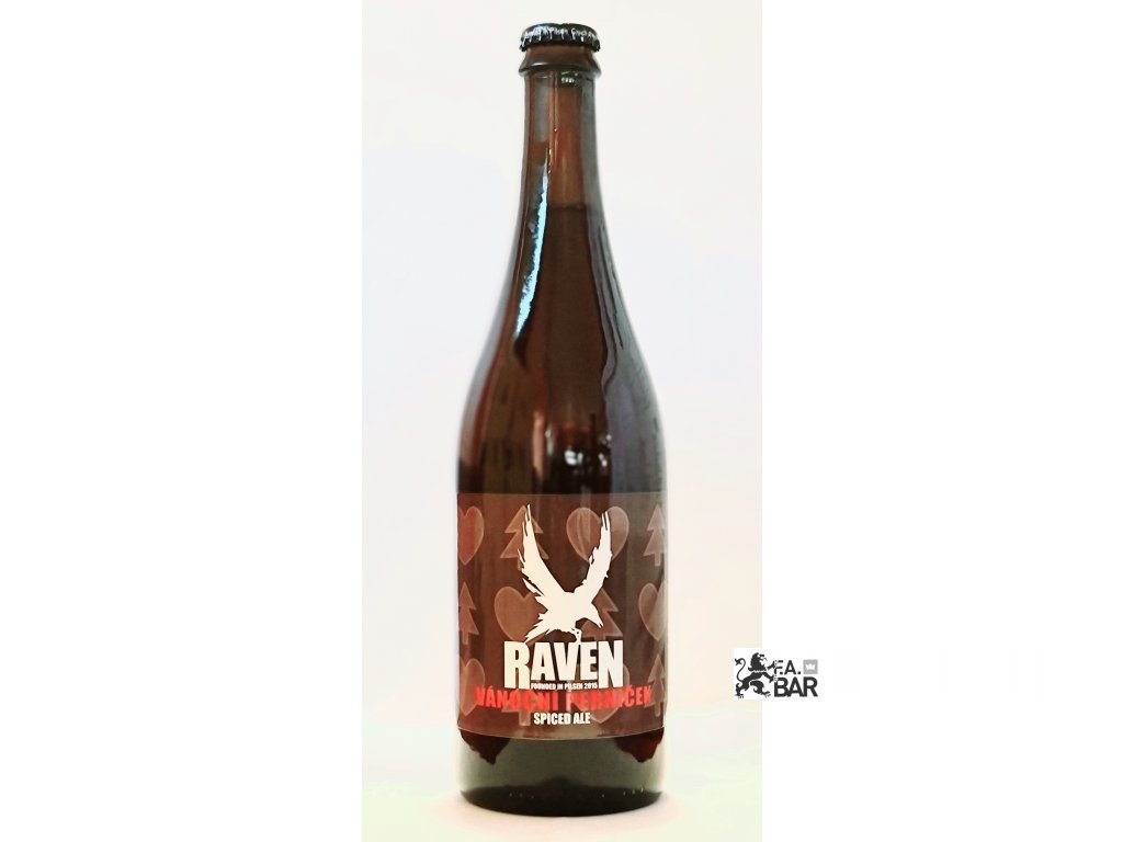 Raven - 14°VÁNOČNÍ PERNÍČEK 0,7l sklo 6% alk.