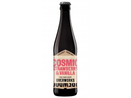 BrewDog OverWorks Cosmic Strawberry & Vanilla 0,33l sklo 6,7% alk.