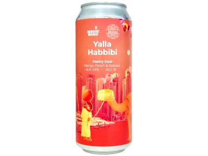 Magic Road - 18°Yalla Habbibi  500ml can 5,6% alc.