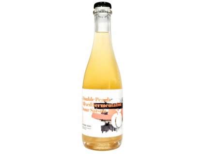 STU MOSTÓW - WILD19 Double Peach Mixed Fermentation Sour Saison 375ml sklo 5,3%alc.
