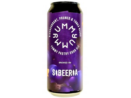 Sibeeria - 23°YUMMY Blackcurrant, Prunes & Tonka Beans 0,5l plech 6,1% alk.