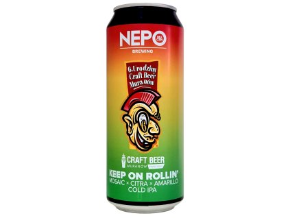 NEPOMUCEN - 14°Keep on Rollin' 0,5l can 5,6% alc.