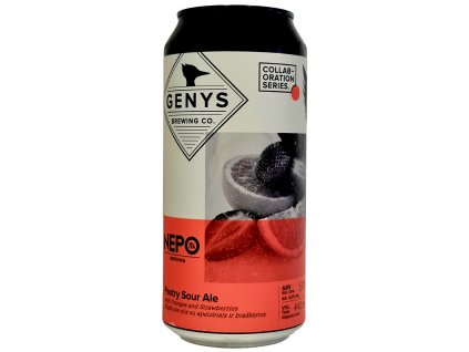 NEPOMUCEN/Genys - Pastry Sour Ale 0,5l can 5% alc.