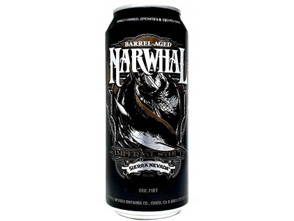Sierra Nevada - Barrel-Aged Narwhal 473ml plech 11,9% alc. Sierra Nevada - Barrel-Aged Narwhal 473ml plech 11,9% alc.