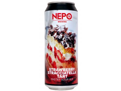 NEPOMUCEN - Strawberry Stracciatella Tart 500ml can 5,6%alk.