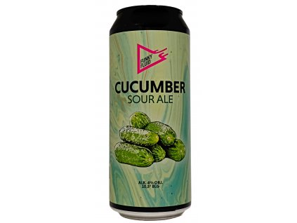 Funky Fluid - 10,5°Cucumber Sour Ale 500ml can 4% alc.