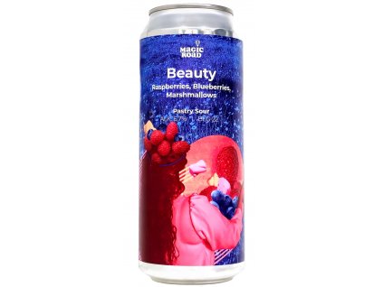 Magic Road - 22°Beauty - Raspberries, Blueberries, Marshmallows 500ml can 6,7% alc. Magic Road - 22°Beauty - Raspberries, Blueberries, Marshmallows 500ml can 6,7% alc.