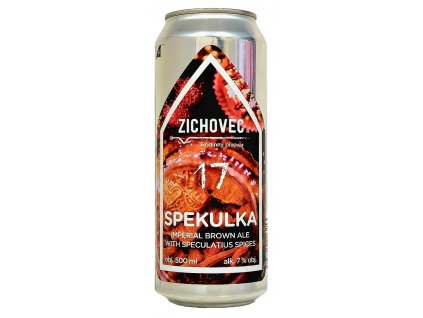 Zichovec - 17°SPEKULKA 2023 0,5l can 7% alc.