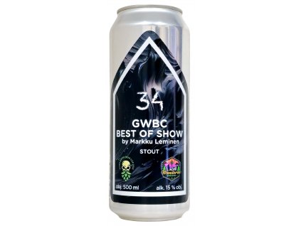 Zichovec - 34°GWBC BEST OF SHOW by Markku Leminem 0,5l can 15% alc.