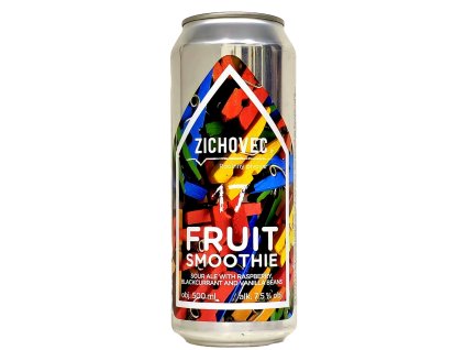 Zichovec -  17°Fruit Smoothie 2024 0,5l plech 7,5% alc.