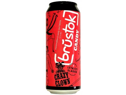 Crazy Clown- 13°Brustok: Candy 0,5l can 5,2% alK