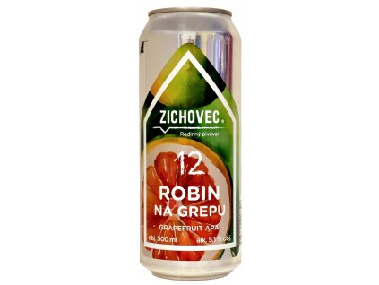Zichovec -  12°Robin na Grepu 0,5l can 5,1% alk. 