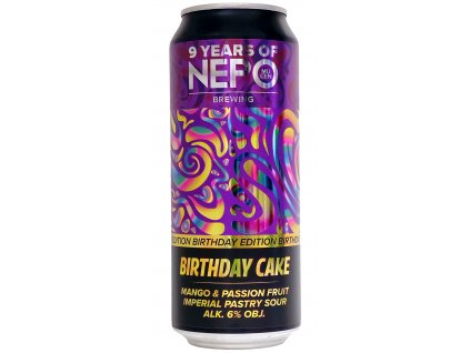 NEPOMUCEN - 21°Birthday Cake - 9th Years of NEPO 0,5l can 6% alc.