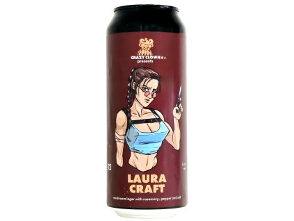 Crazy Clown - 12°Laura Craft 0,5l can 5,3% alk