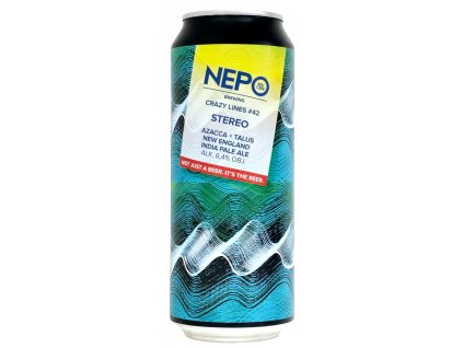 Nepomucen - Crazy Lines #42: Stereo 500ml can 6,4% alc.