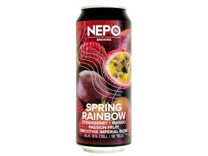 NEPOMUCEN - 18°Spring Rainbow 0,5l can 6% alc.