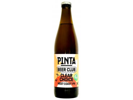 PINTA  - Beer Club: Clear Choice 0,5l sklo 6,5% alc.