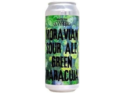 Minipivovar Na Vyhlídce - 11°Moravian Sour Ale - Green Maracuja 2024 0,5l can 4,5% alc.