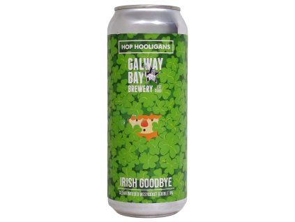 HOP HOOLIGANS/ Galway Bay Brewery - Irish Goodbye 500ml plech 8% alc.