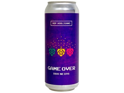 HOP HOOLIGANS - Game Over 500ml plech 6% alc.