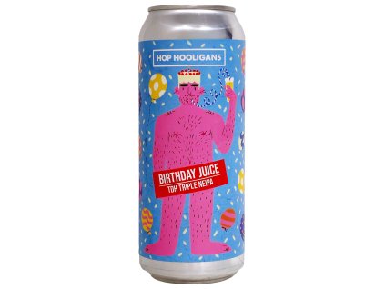 HOP HOOLIGANS - Birthday Juice 500ml plech 10% alc.