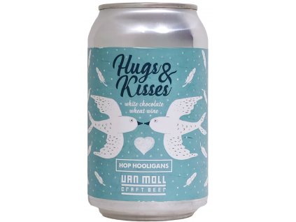 HOP HOOLIGANS/ Van Moll - Hugs & Kisses 330ml plech 10% alc.