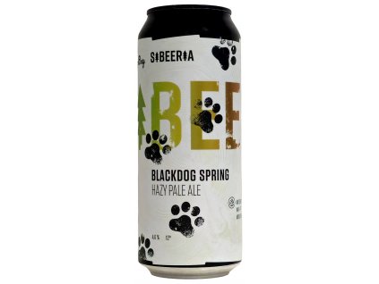 Sibeeria/ Black Dog - 12°Blackdog Spring  0,5l plech 4,8% alk.