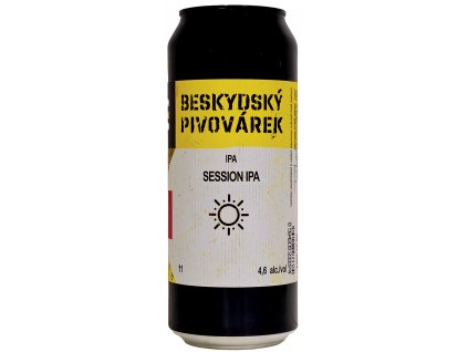 Beskydský pivovárek - 11° Session IPA 0,5 plech 4,6% alc.