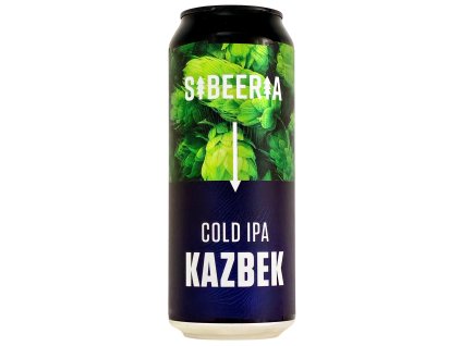 Sibeeria - 13°Kazbek COLD IPA 0,5l can 6,3% alk.