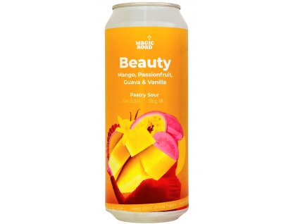 Magic Road - 18°Beauty - Mango, Passionfruit, Guava & Vanilla  500ml can 5,5% alc.