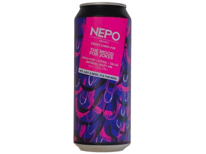 Nepomucen - Crazy Lines #48: The Mood For Jokes 500ml can 7,5% alc.