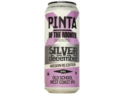 PINTA - OF THE MONTH - April 2024 - Silver December (2024) 0,5l can 7,4% alc.